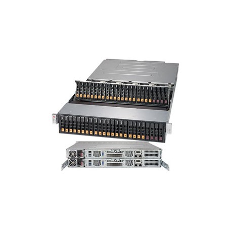 Supermicro SuperServer 2028R-DN2R40L Intel® C612 LGA 2011 (Socket R) Armadio (2U) Nero (SSG-2028R-DN2R40L)