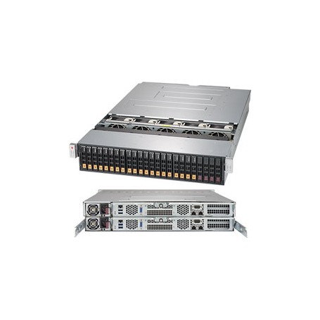 Supermicro SuperServer 2028R-DN2R20L Intel® C612 LGA 2011 (Socket R) Armadio (2U) Nero (SSG-2028R-DN2R20L)