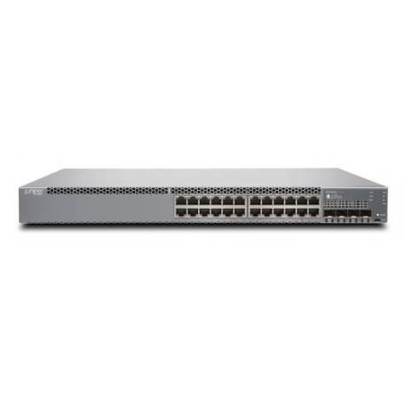 Juniper EX3400-24P switch di rete Gestito Gigabit Ethernet (10/100/1000) Supporto Power over Ethernet (PoE) 1U Grig (EX3400-24P)