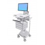 Ergotron StyleView Bianco Pannello piatto Carrello multimediale (SV44-1332-2)