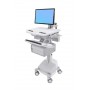 Ergotron StyleView Bianco Pannello piatto Carrello multimediale (SV44-12C1-2)