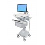 Ergotron StyleView Bianco Pannello piatto Carrello multimediale (SV44-12B2-2)