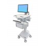 Ergotron StyleView Bianco Pannello piatto Carrello multimediale (SV44-12B1-2)