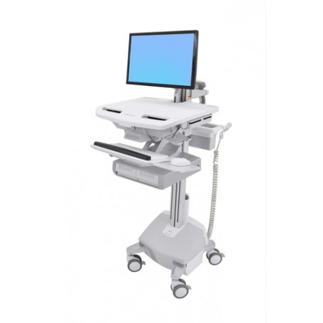 Ergotron StyleView Bianco Pannello piatto Carrello multimediale (SV44-12A2-2)