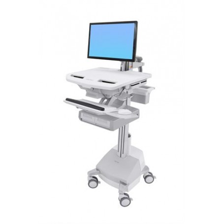 Ergotron StyleView Bianco Pannello piatto Carrello multimediale (SV44-12A1-2)