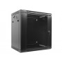 Lanberg WF01-6412-10B rack 12U Da parete Nero (WF01-6412-10B)