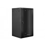 Lanberg WF01-6622-10B rack 22U Da parete Nero (WF01-6622-10B)