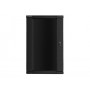 Lanberg WF01-6622-10B rack 22U Da parete Nero (WF01-6622-10B)