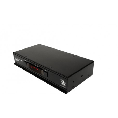 ADDER ADDERView 4 PRO DisplayPort switch per keyboard-video-mouse (kvm) Montaggio rack Nero (AV4PRO-DP-IEC)