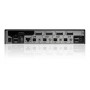 ADDER ADDERView 4 PRO DisplayPort switch per keyboard-video-mouse (kvm) Montaggio rack Nero (AV4PRO-DP-IEC)