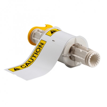 Brady 130749 etichetta per stampante Nero, Bianco, Giallo Etichetta per stampante autoadesiva (130749)
