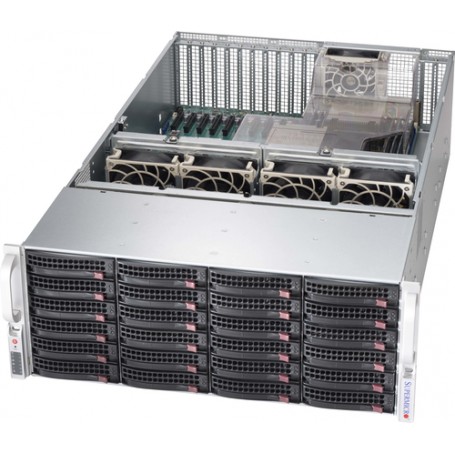 Supermicro CSE-846XA-R1K23B computer case Supporto Nero 1200 W (CSE-846XA-R1K23B)