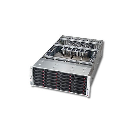 Supermicro SuperServer 8048B-TR4FT Intel® C602J LGA 2011 (Socket R) Armadio (4U) Nero (SYS-8048B-TR4FT)