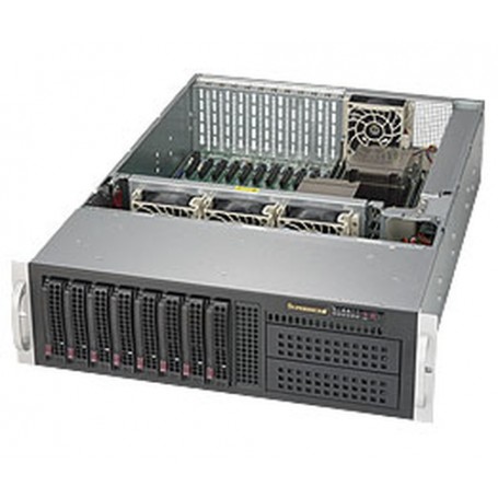 Supermicro 6038R-TXR Intel® C612 LGA 2011 (Socket R) Armadio (3U) Nero (SYS-6038R-TXR)
