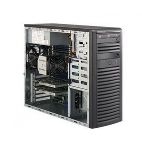 Supermicro SYS-5038A-I barebone per PC/stazione di lavoro Midi-Tower Nero LGA 2011 (Socket R) (SYS-5038A-I)