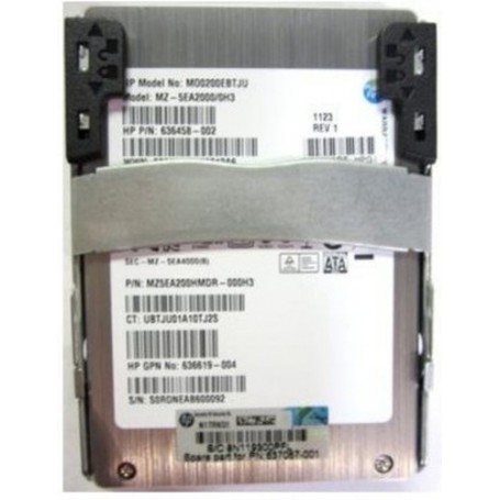 Hewlett Packard Enterprise 637067-001 drives allo stato solido 2.5" 200 GB SATA (637067-001)
