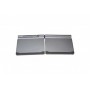BakkerElkhuizen Goldtouch Travel Go tastiera USB Tedesco Grigio (BNEGTTDE)