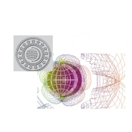 DataCard Custom Tactile Impression 0.5" (509555-100)