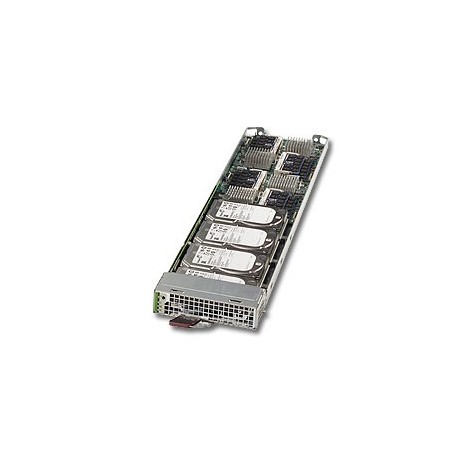 Supermicro MicroBlade MBI-6418A-T7H Intel SoC BGA 1283 Grigio, Argento (MBI-6418A-T7H)