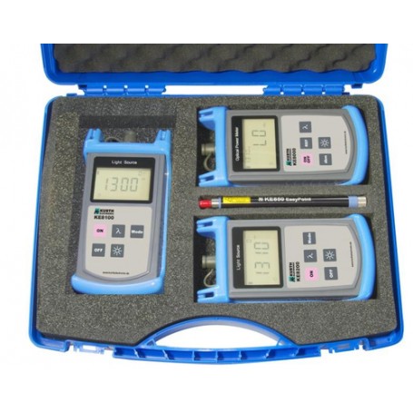Kurth Electronic KE8083 Set di test di perdita ottica (OLTS) Blu, Grigio (0.49150-8)
