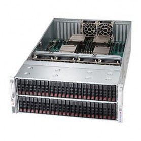 Supermicro CSE-418E16-R1K62B2 computer case Supporto Nero, Acciaio inossidabile 1620 W (CSE-418E16-R1K62B2)
