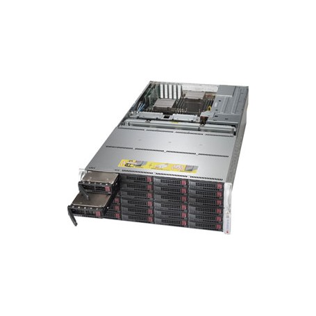 Supermicro SuperServer 6047R-E1R72L2K Intel® C602J LGA 2011 (Socket R) Armadio (4U) Nero (SSG-6047R-E1R72L2K)