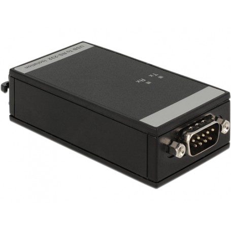 DeLOCK 62502 adattatore per inversione del genere dei cavi RS-232 Mini USB 2.0 B Nero (62502)