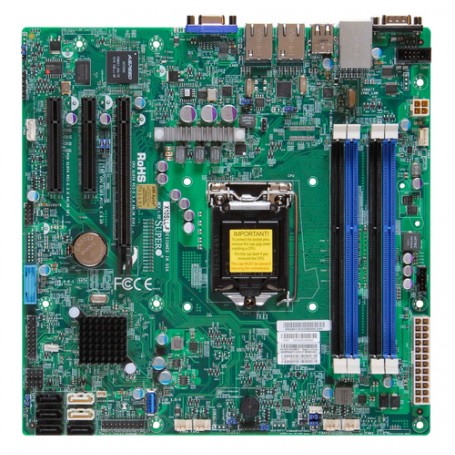 Supermicro X10SLL-F Intel C222 Express LGA 1150 (Presa H3) micro ATX (MBD-X10SLL-F-O)