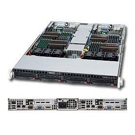 Supermicro SuperChassis 808BT-1K28B Supporto Nero, Grigio 1280 W (CSE-808BT-1K28B)