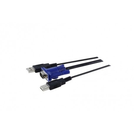 Fujitsu 2xUSB, VGA Y-shape cavo per tastiera, video e mouse (S26361-F4478-L2)