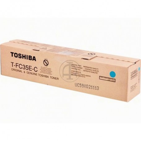 Toshiba T-FC55EC cartuccia toner 1 pz Originale Ciano (6AG00002318)
