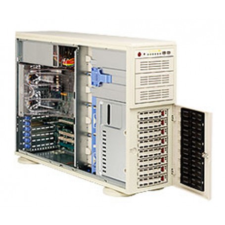 Supermicro SuperChassis 743TQ-650B (Black) Full Tower Nero 650 W (CSE-743TQ-650B)