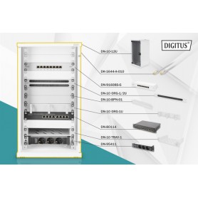 Digitus DN-10-SET-3 rack Rack indipendenti Grigio (DN-10-SET-3)