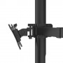 Hama 00118495 supporto da tavolo per Tv a schermo piatto 68,6 cm (27") Morsa Nero (00118495)
