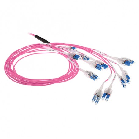 ACT DC5513 cavo a fibre ottiche 80 m LC OM4 Viola (DC5513)