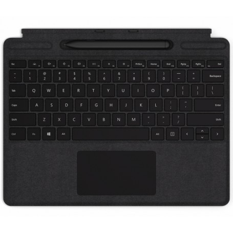 Microsoft Surface Pro X Signature Keyboard & Slim Pen Nero Microsoft Cover port QWERTY US International (QJV-00007)