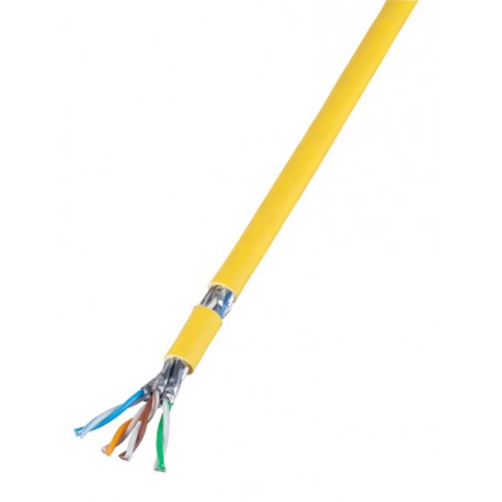 EFB Elektronik 99985.500-CPR cavo di rete Giallo 500 m Cat7a S/FTP (S-STP) (99985.500-CPR)