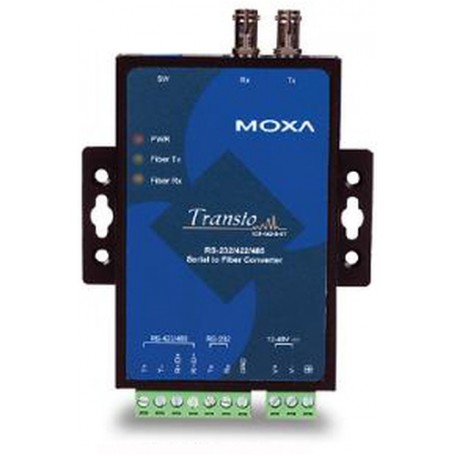 Moxa TCF-142-S-SC-T convertitore/ripetitore/isolatore seriale RS-232/422/485 Fibra (SC) (TCF-142-S-SC-T)