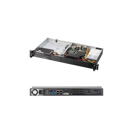 Supermicro SuperServer 5019S-TN4 Intel® C236 BGA 1440 Rack (1U) Nero (SYS-5019S-TN4)