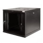 LogiLink W09A40B rack 9U Da parete Nero (W09A40B)