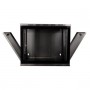 LogiLink W09A40B rack 9U Da parete Nero (W09A40B)