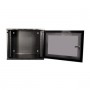 LogiLink W09A40B rack 9U Da parete Nero (W09A40B)