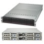 Supermicro 2028TP-HTR-SIOM Intel® C612 LGA 2011 (Socket R) Armadio (2U) Nero (SYS-2028TP-HTR-SIOM)