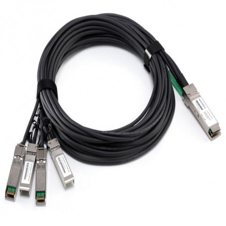 DELL QSFP+/SFP+, 1 m cavo di rete Nero (470-AAVO)