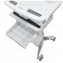 Ergotron StyleView Grigio, Bianco Pannello piatto Carrello multimediale (SV43-12C0-0)