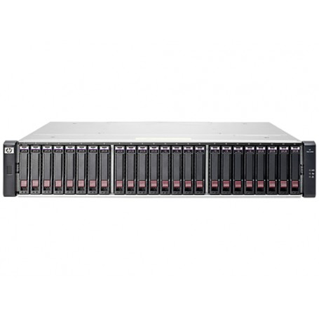 Hewlett Packard Enterprise MSA 2040 Energy Star SAS Dual Controller SFF Storage array di dischi Armadio (2U) (K2R84A)
