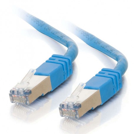 C2G Cat5E STP 100m cavo di rete Blu U/FTP (STP) (83780)