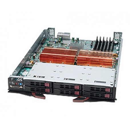 Supermicro Processor Blade SBI-7125C-S3 (Black) Intel® 5100 LGA 771 (Socket J) Nero (SBi-7125C-S3)