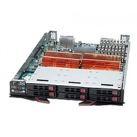 Supermicro Processor Blade SBI-7125W-S6 server 3,4 GHz Lama Intel® Xeon® DDR2-SDRAM (SBI-7125W-S6)