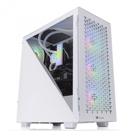 Thermaltake Divider 300 TG Air Snow Midi Tower Bianco (CA-1S2-00M6WN-02)